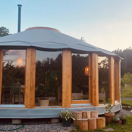 Glamping Nad Meandry V Jurte Luxussátor *